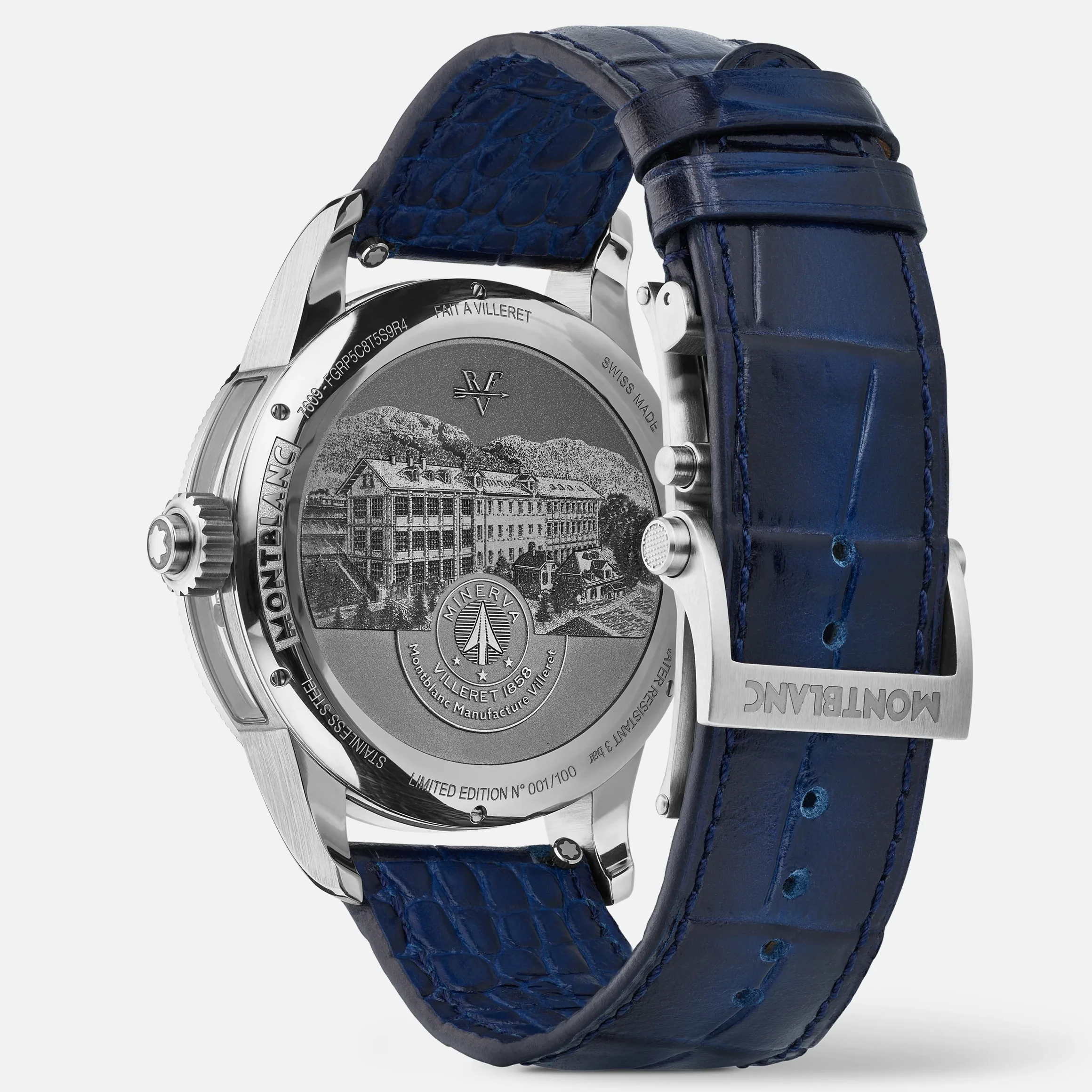 Montblanc 1858 The Unveiled Minerva Chronograph Limited Edition Watch - Image 4