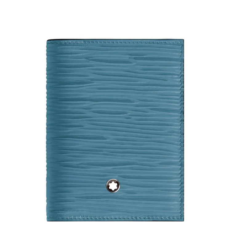 Montblanc 4810 Smoky Blue 4cc Card Holder