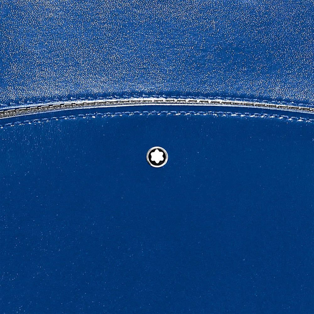 Montblanc Backpack Glossy Leather Small Extreme 2.0 Blue - Image 4