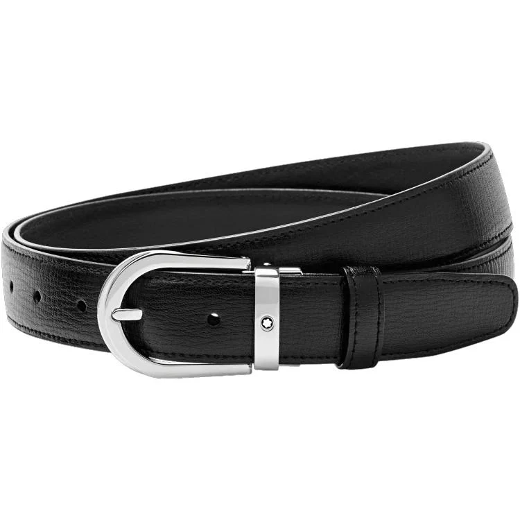 Montblanc Belt Cut To Size Business Belt Black