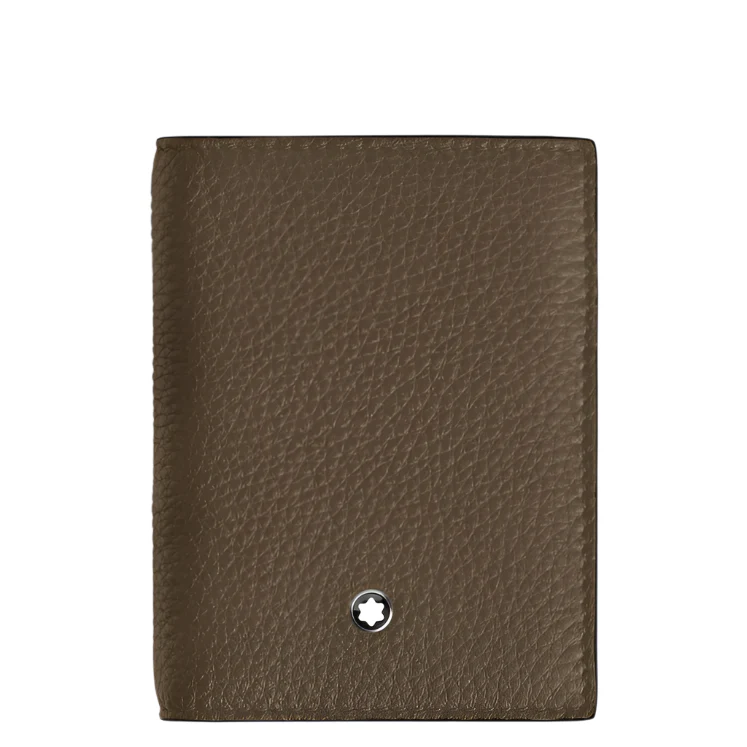 Montblanc Chestnut Brown 4cc Card Holder