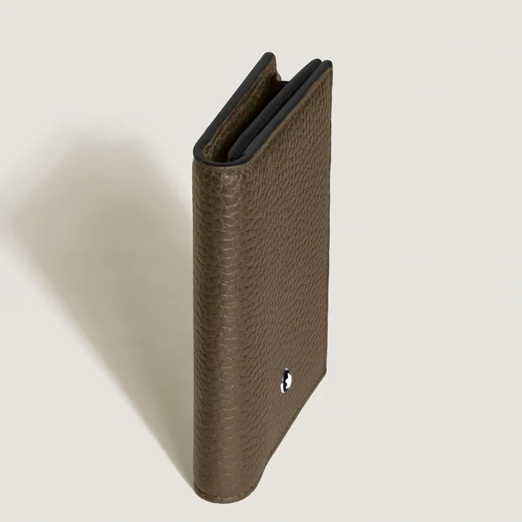Montblanc Chestnut Brown 4cc Card Holder - Image 3