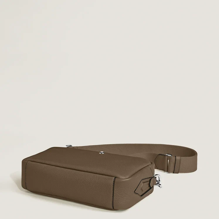 Montblanc Chestnut Brown Crossbody Bag - Image 4