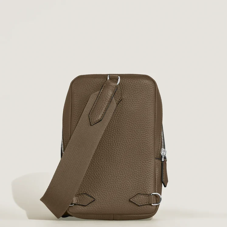 Montblanc Chestnut Brown On-Body Bag - Image 5