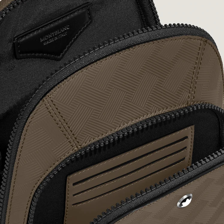 Montblanc Chestnut Brown Sling Bag - Image 6
