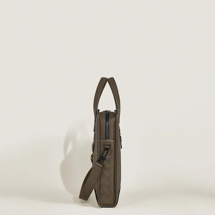 Montblanc Chestnut Brown Thin Document Case - Image 6