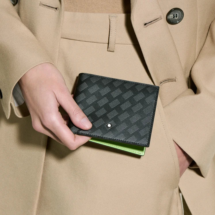 Montblanc Extreme 3.0 6cc Black/Lime Wallet - Image 6