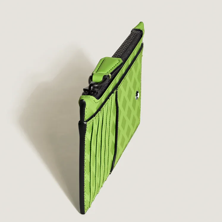 Montblanc Extreme 3.0 8cc Lime Card Holder with Zip - Image 3