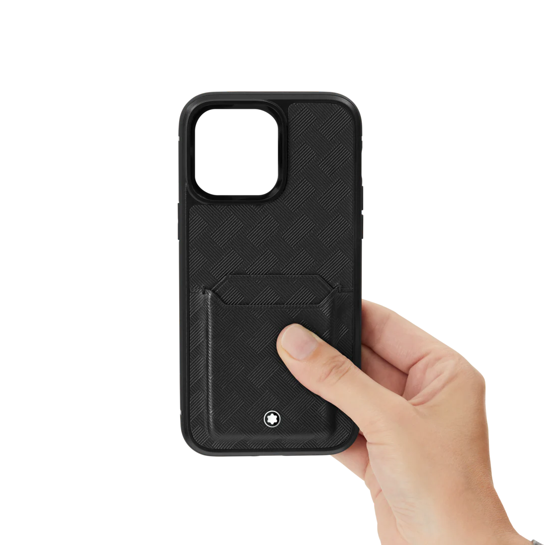 Montblanc Extreme 3.0 Hard Phone Case for Apple iPhone 15 Pro Max with 2cc Black - Image 2