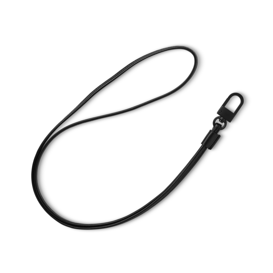Montblanc Extreme 3.0 Leather Neck Strap Black
