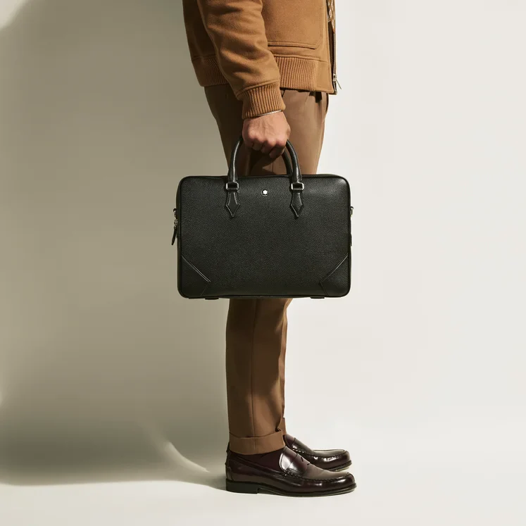Montblanc Grain Black Document Case - Image 8