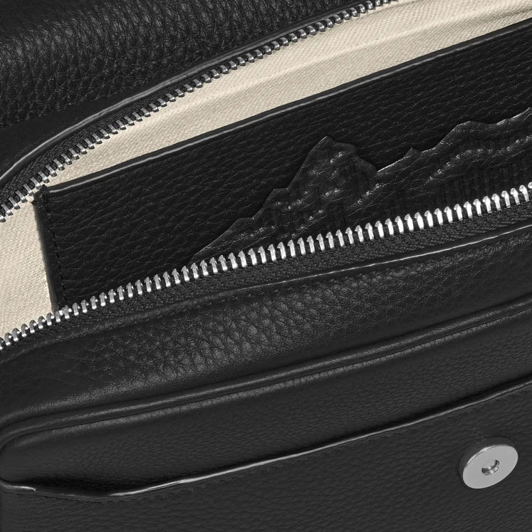 Montblanc Grain Black Messenger Bag - Image 6
