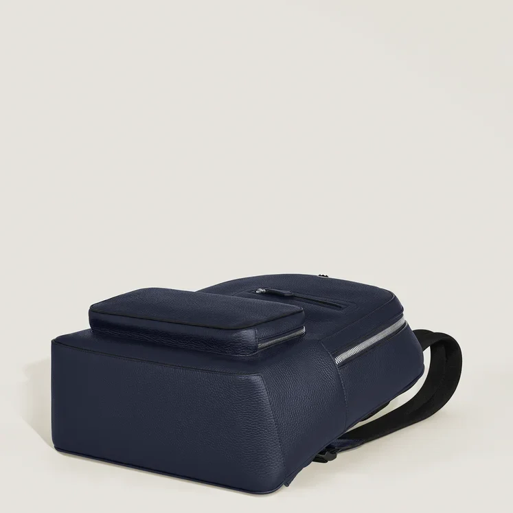 Montblanc Grain Night Blue Backpack - Image 2