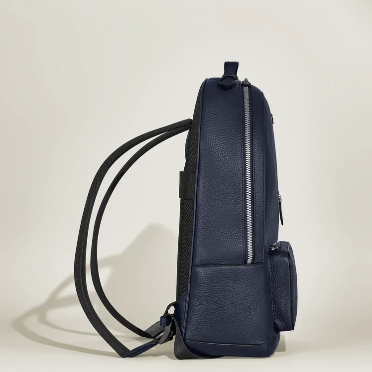 Montblanc Grain Night Blue Backpack - Image 5