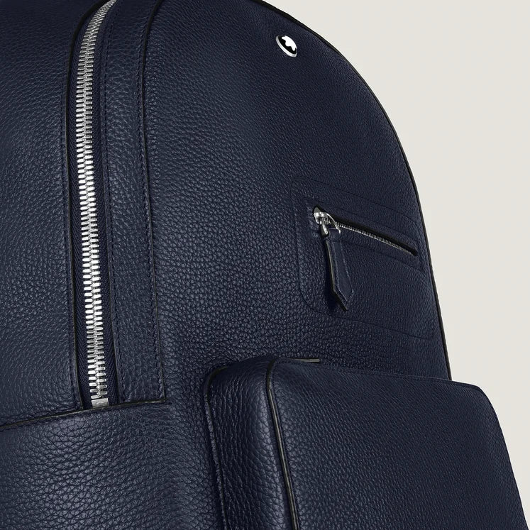 Montblanc Grain Night Blue Backpack - Image 7