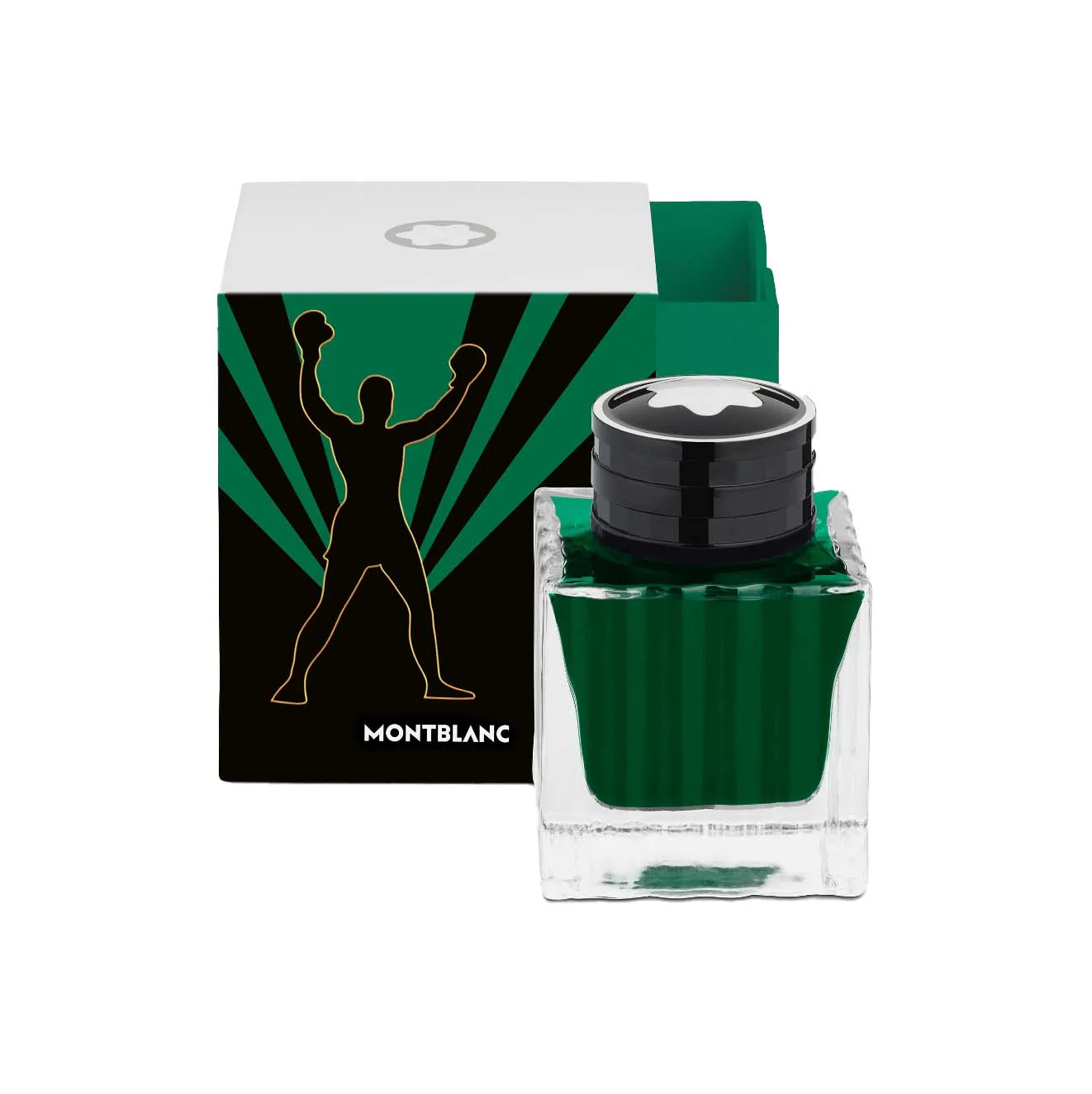 Montblanc Great Characters Muhammad Ali Ink Bottle 50 ML Green D