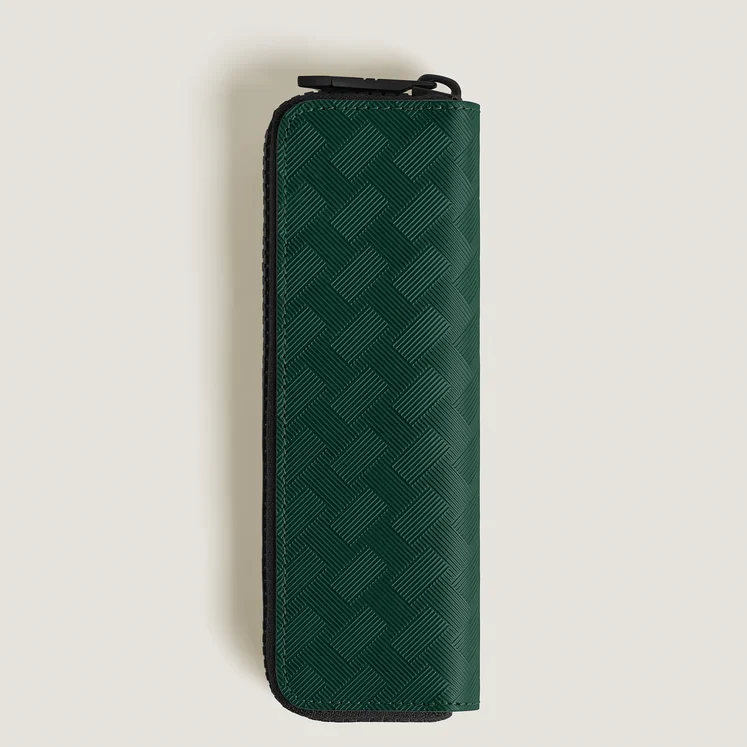 Montblanc Green 1 Pen Pouch with Zip - Image 2