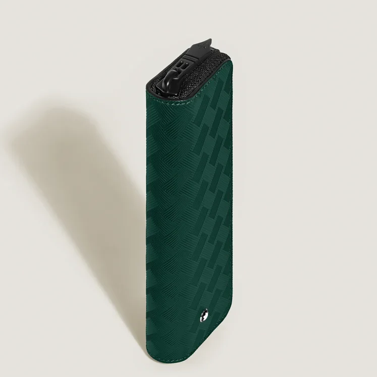 Montblanc Green 1 Pen Pouch with Zip - Image 3