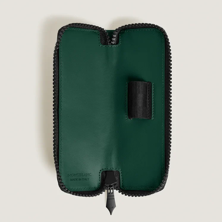 Montblanc Green 1 Pen Pouch with Zip - Image 4