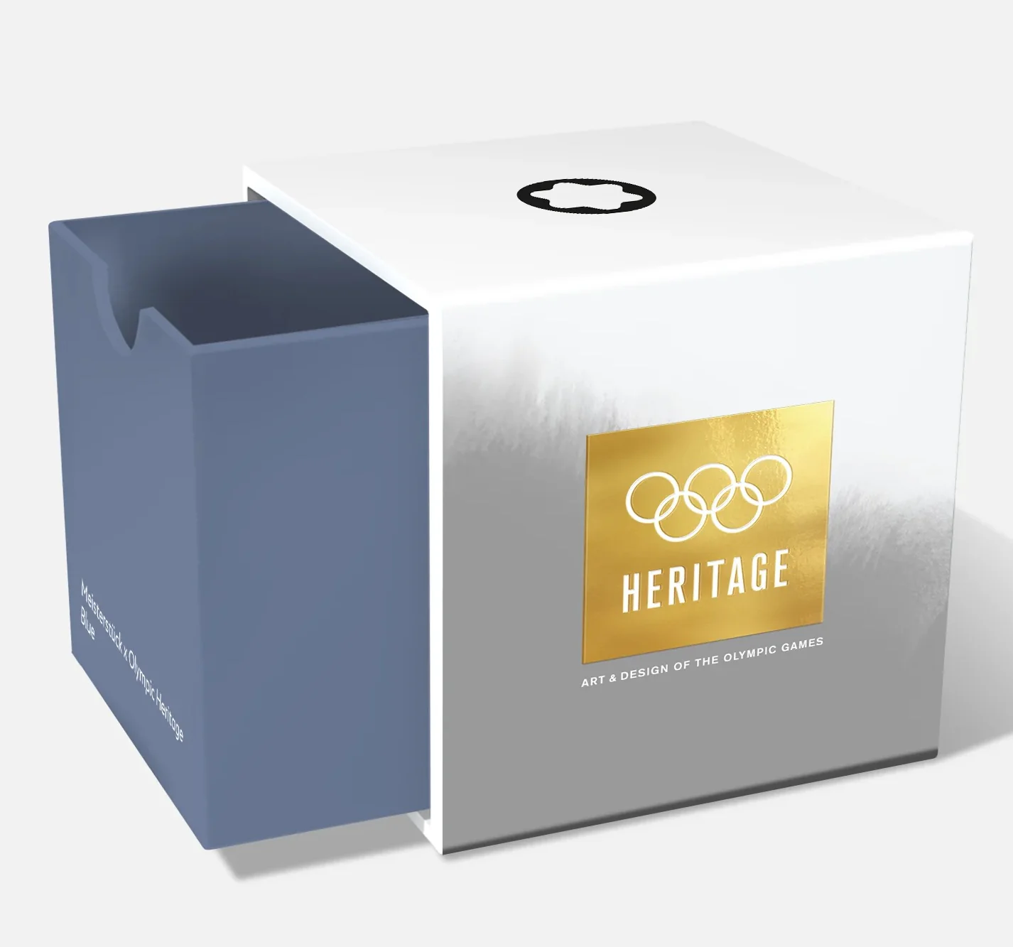 Montblanc Ink Bottle Meisterstuck X Olympic Heritage Chamonix 1924 Blue 50ml - Image 3