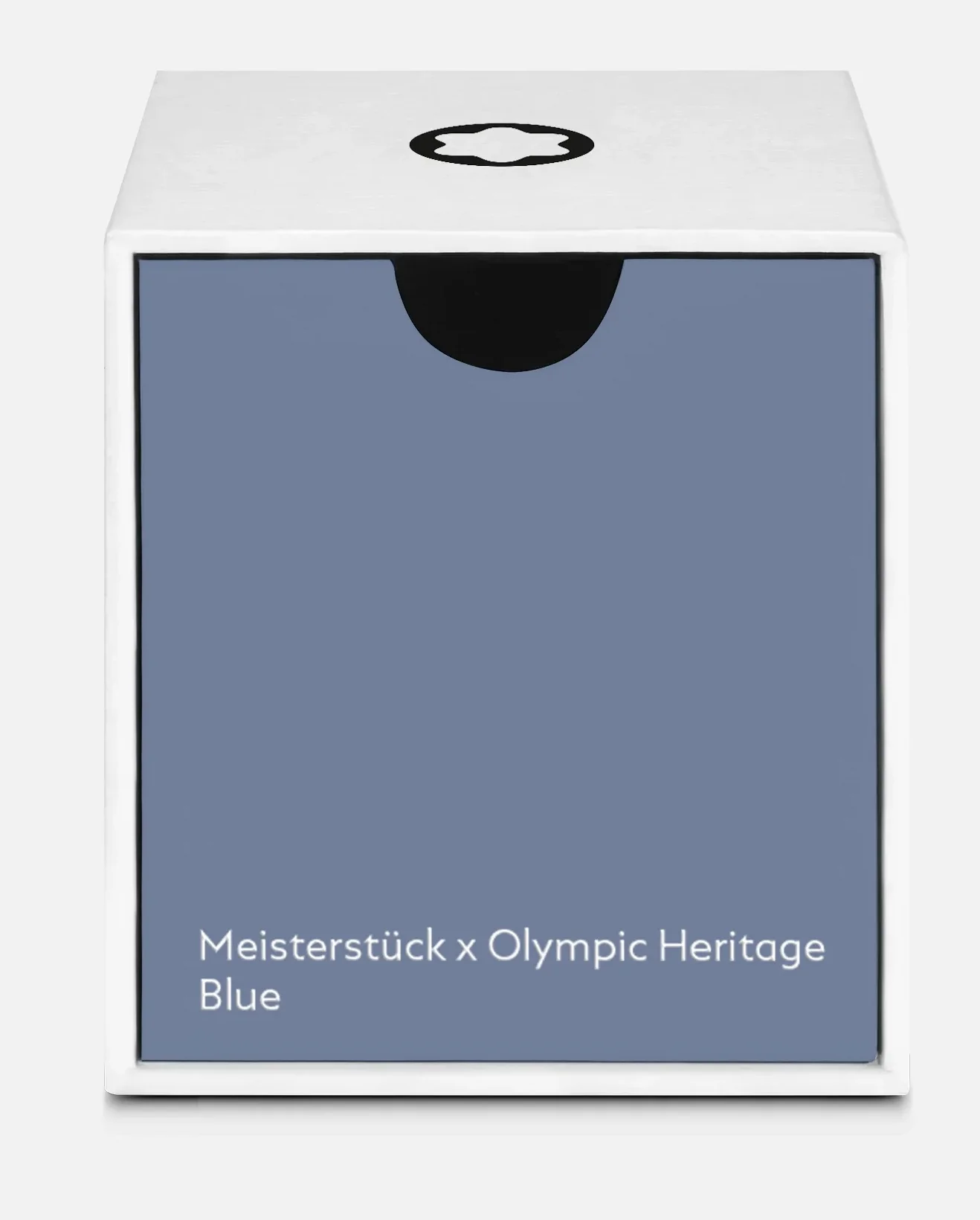 Montblanc Ink Bottle Meisterstuck X Olympic Heritage Chamonix 1924 Blue 50ml - Image 4