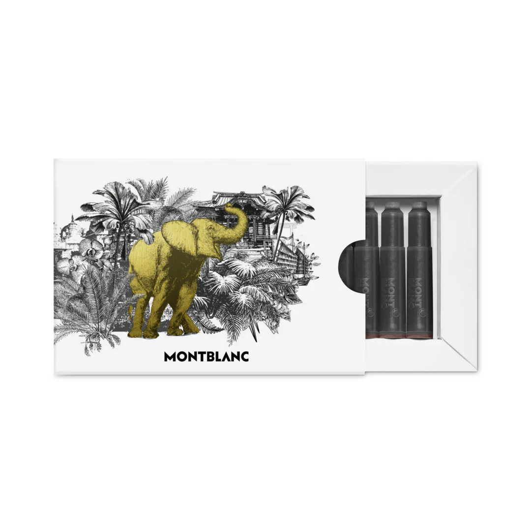 Montblanc Meisterstuck Around the World in 80 Days Ink Cartridges Brown D - Image 2