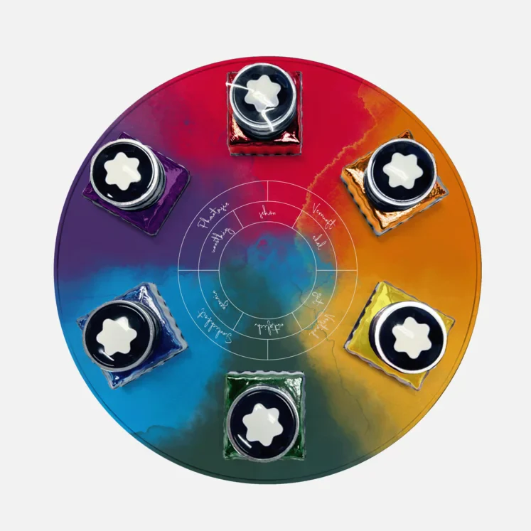 Montblanc Johann Wolgang Von Goethe Ink Bottle Set - Image 2
