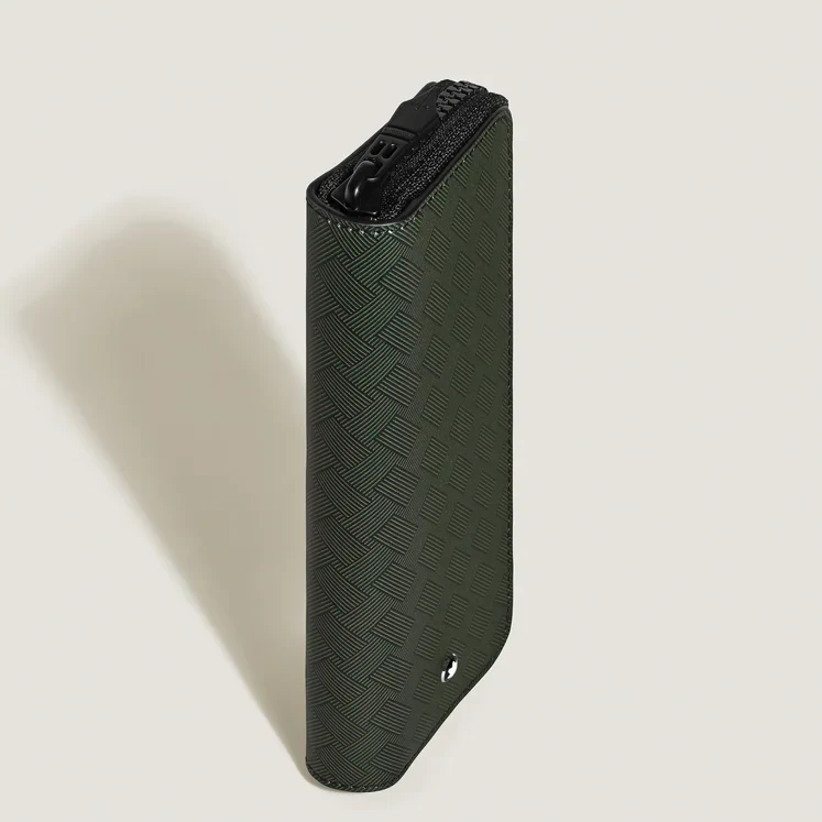 Montblanc Khaki 2-Pen Pouch with Zip - Image 3