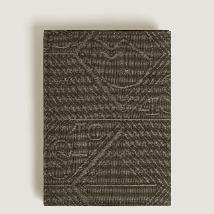 Montblanc Khaki 4810 Jacquard Passport Holder - Image 2
