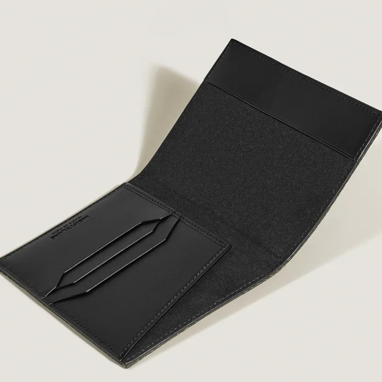 Montblanc Khaki 4810 Jacquard Passport Holder - Image 5