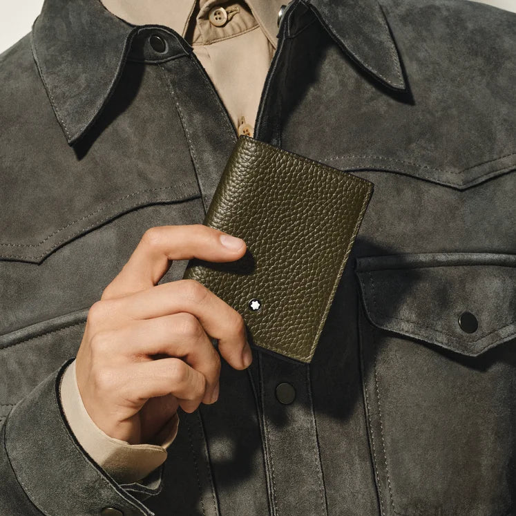 Montblanc Khaki 4cc Card Holder - Image 6