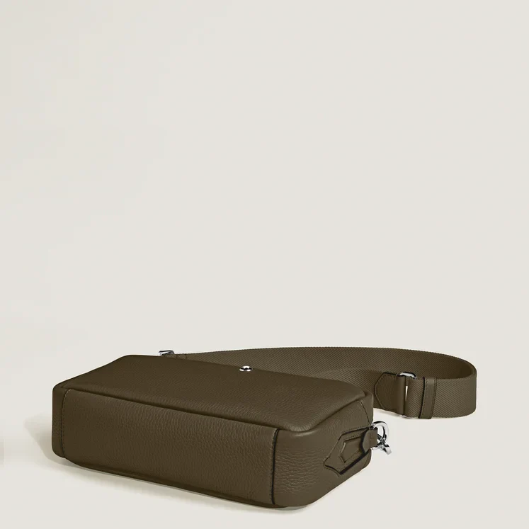Montblanc Khaki Crossbody Bag - Image 3