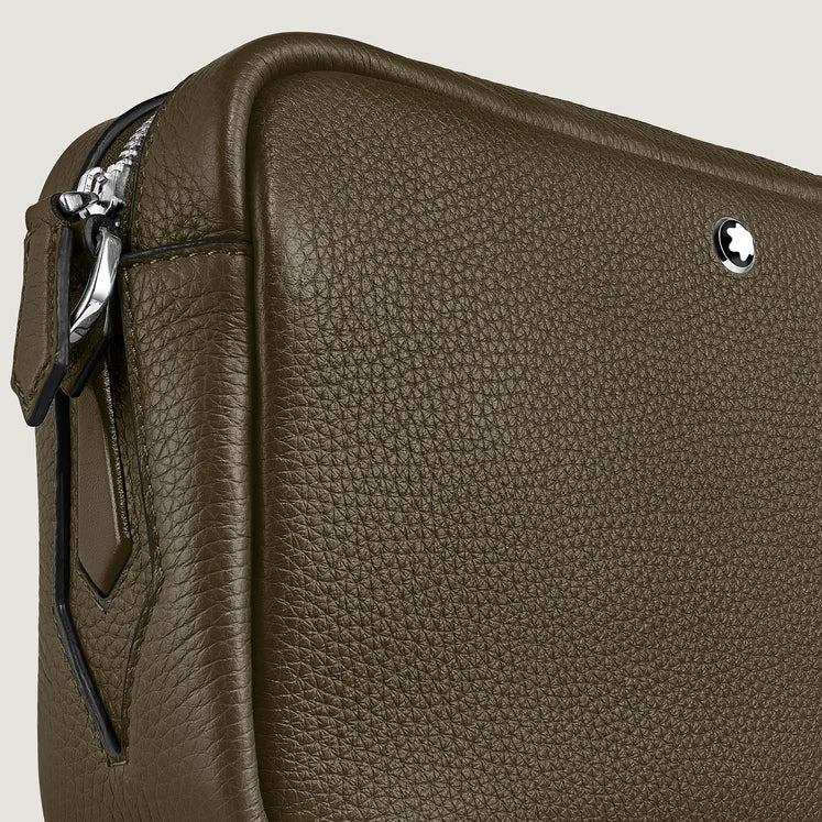 Montblanc Khaki Crossbody Bag - Image 4