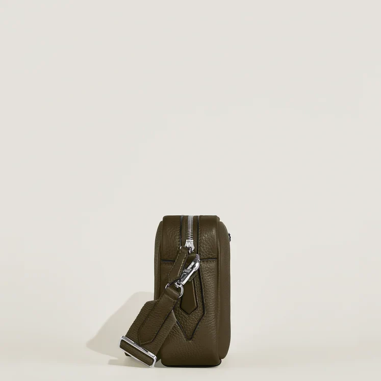 Montblanc Khaki Crossbody Bag - Image 6