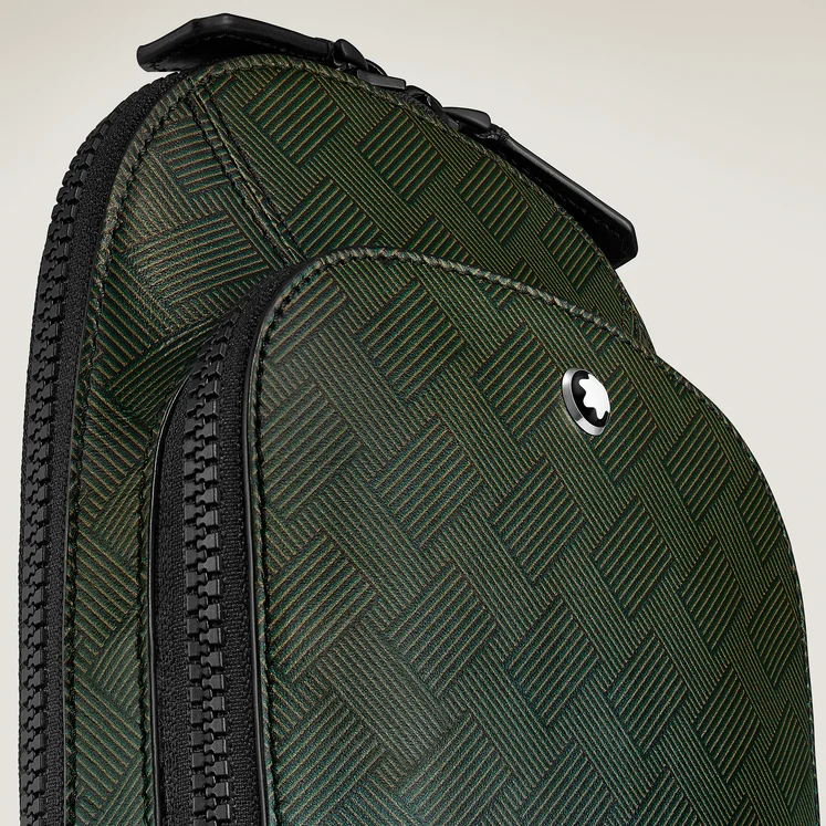Montblanc Khaki Sling Bag - Image 2