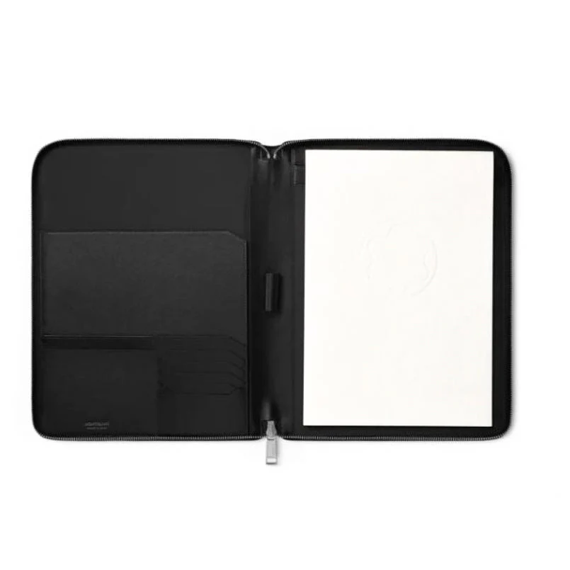 Montblanc Meisterstuck 4810 Notepad Holder Black Leather - Image 2