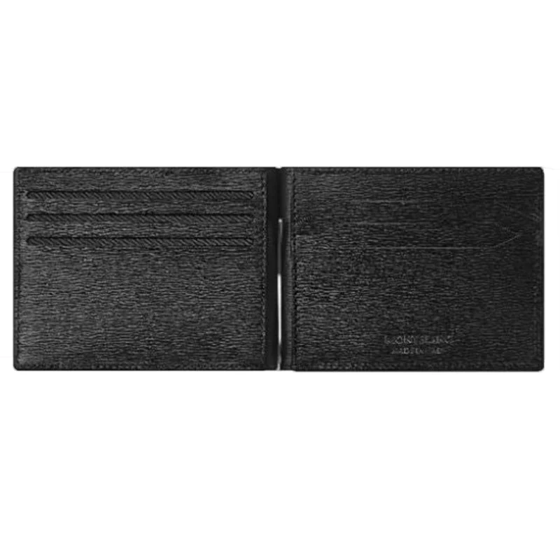 Montblanc Meisterstuck 4810 Wallet 6cc With Money Clip Black D - Image 2