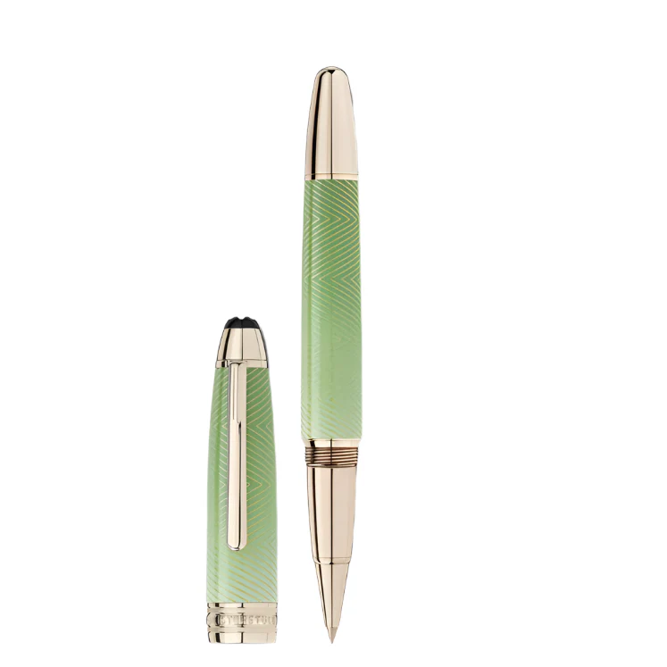 Montblanc Meisterstück Calligraphy Solitair Celadon Dégradé Rollerball Pen