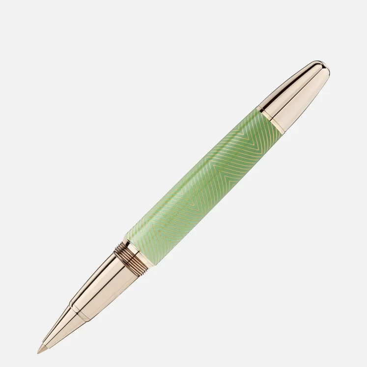 Montblanc Meisterstück Calligraphy Solitair Celadon Dégradé Rollerball Pen - Image 2