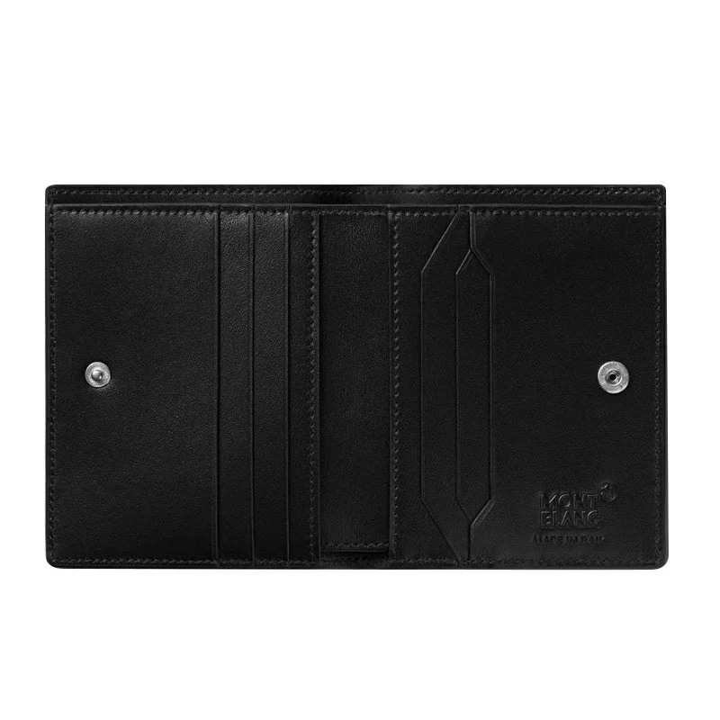 Montblanc Meisterstuck Compact Wallet Leather Red 6cc - Image 2
