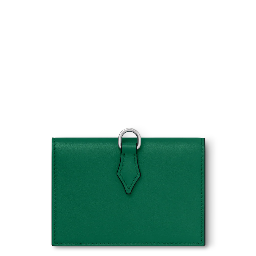 Montblanc Meisterstuck Selection Soft Card Holder 4cc Scottish Green - Image 3