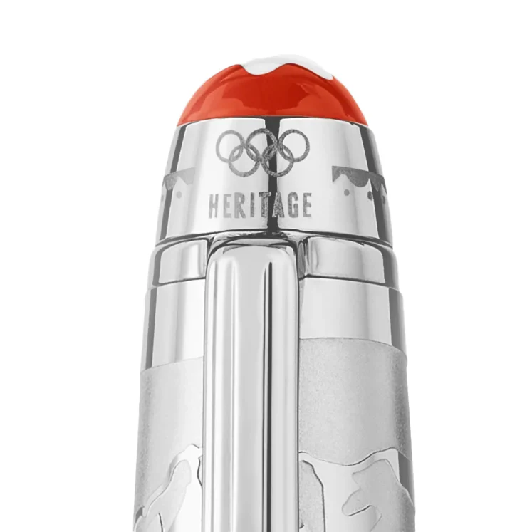 Montblanc Meisterstück X Olympic Heritage Chamonix 1924 Solitaire Midsize Ballpoint - Image 2