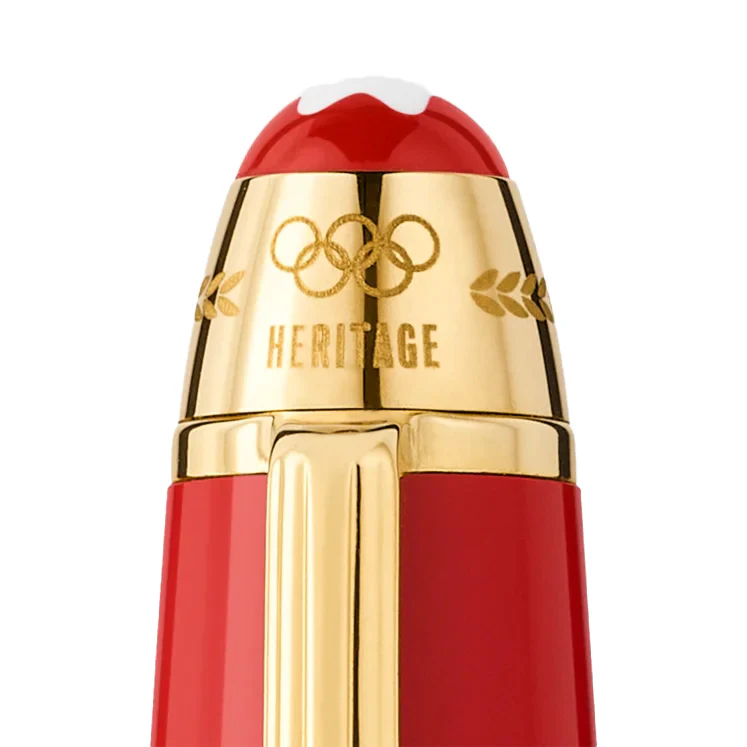 Montblanc Meisterstück X Olympic Heritage Paris 1924 Legrand Fountain Pen F - Image 3