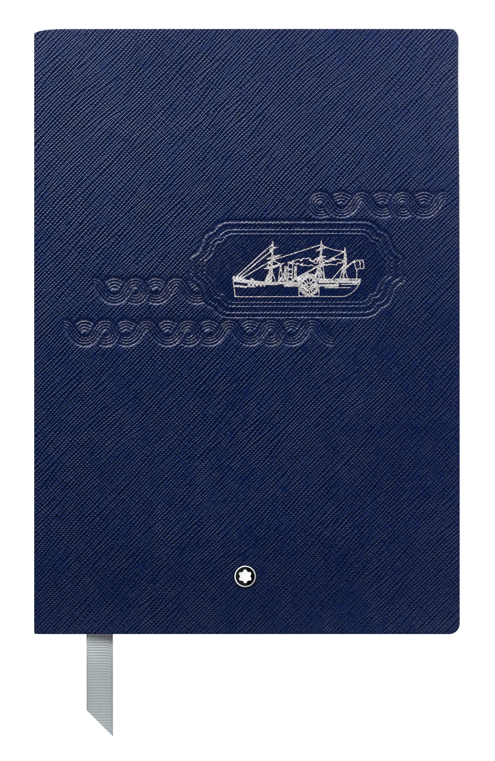 Montblanc Notebook 146 Around The World In 80 Days Blue