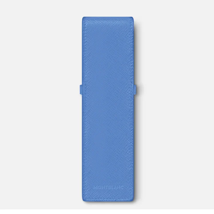 Montblanc Sartorial 2-Pen Pouch Dusty Blue - Image 2
