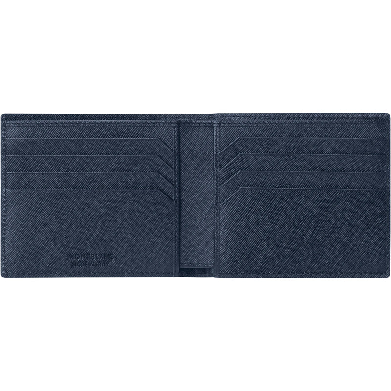 Montblanc Wallet Sartorial 8cc Blue D - Image 2