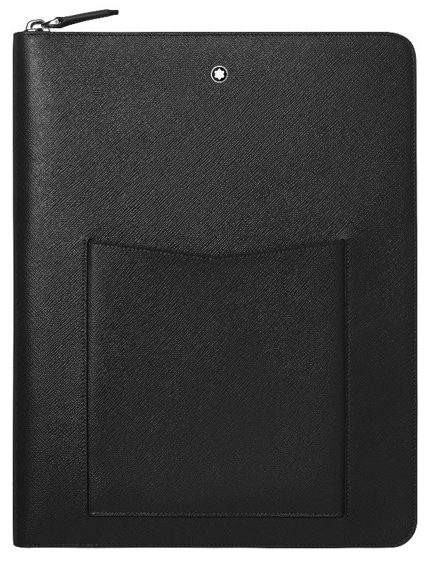 Montblanc Notepad Holder With Pocket Sartorial Black