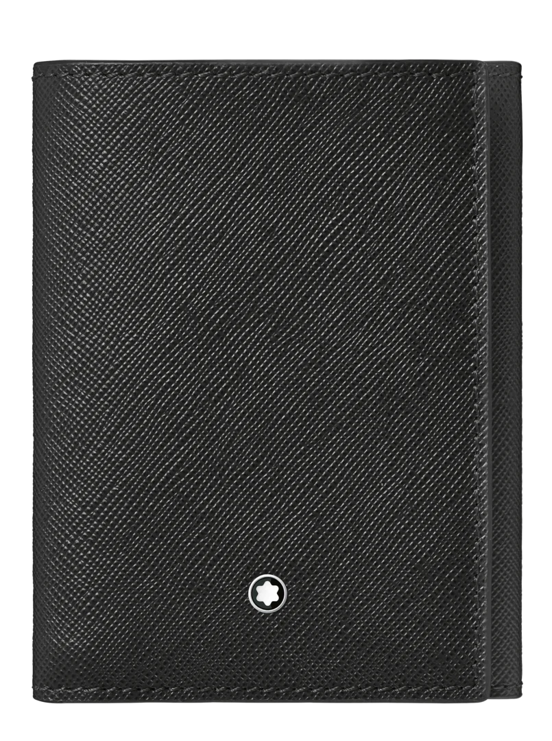 Montblanc Sartorial Business Card Holder Trifold Black D