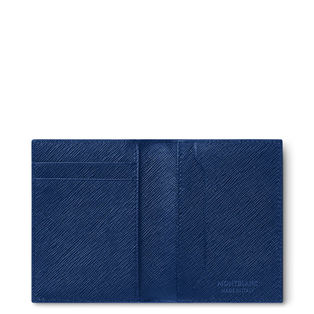 Montblanc Sartorial Card Holder 4cc Blue D - Image 2