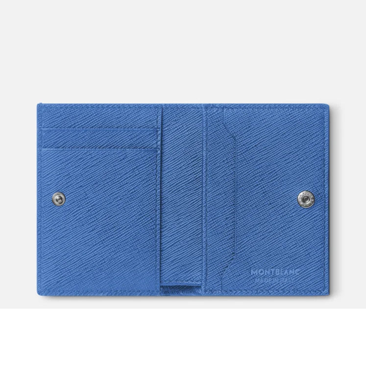 Montblanc Sartorial Continental Wallet Nano Dusty Blue - Image 3